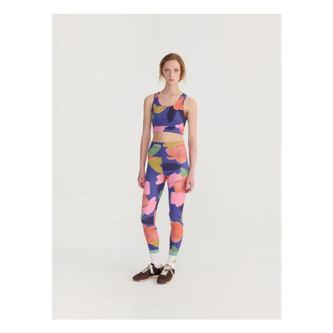 Legging Blooming | Bleu