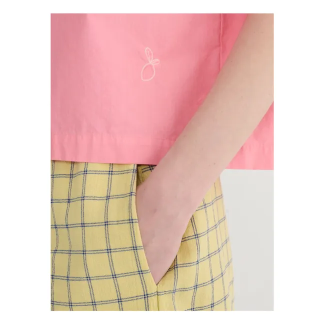 Spicy Window Bambula Cotton shorts | Yellow