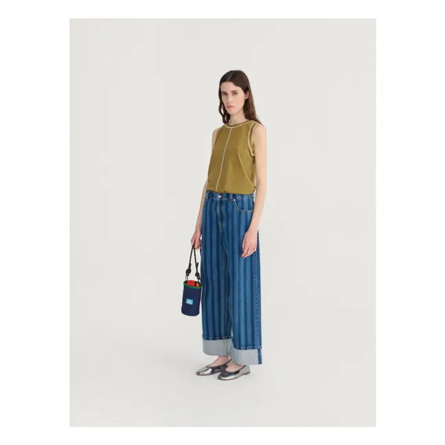 Tank Top Recycled Cotton | Khaki