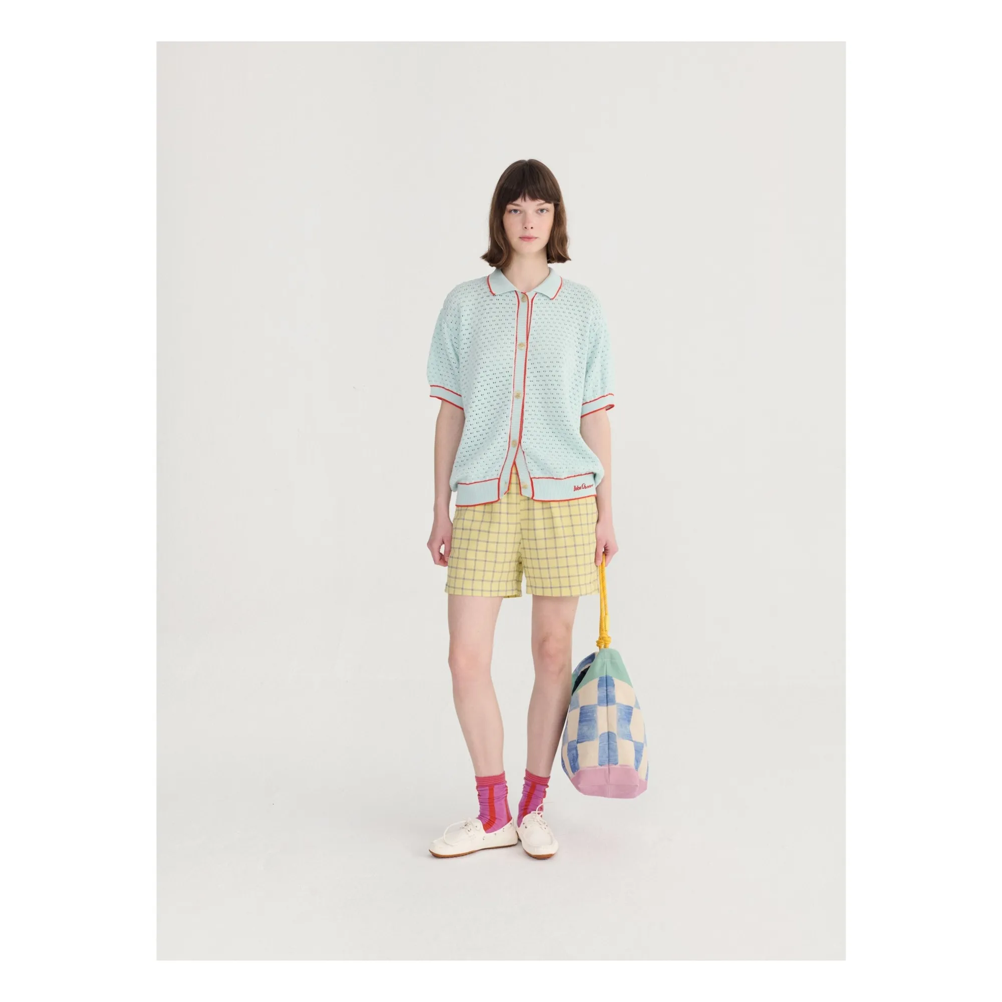 Short Spicy Window Bambula Coton | Jaune- Image produit n°6