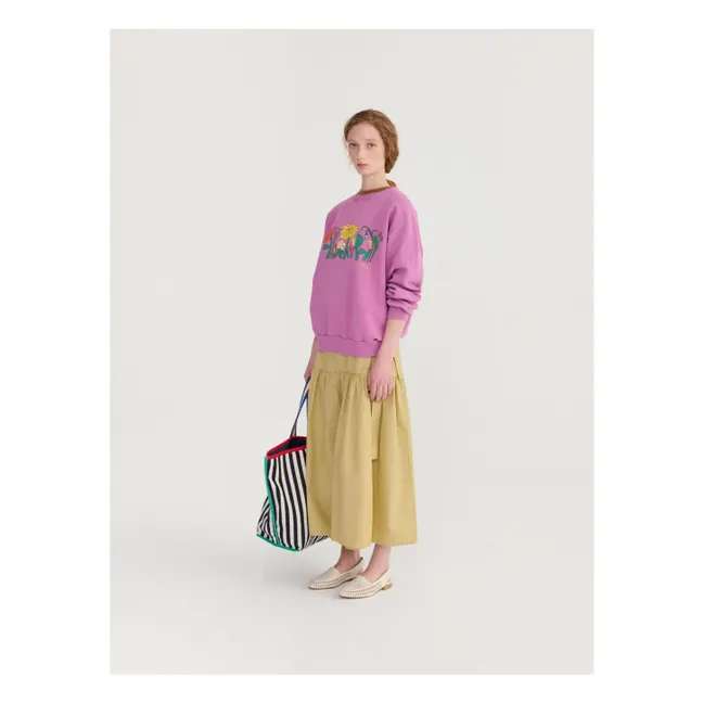 Sweat Color Herbalis Coton Bio | Violet