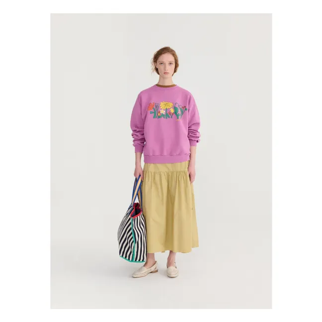 Sweat Color Herbalis Coton Bio | Violet