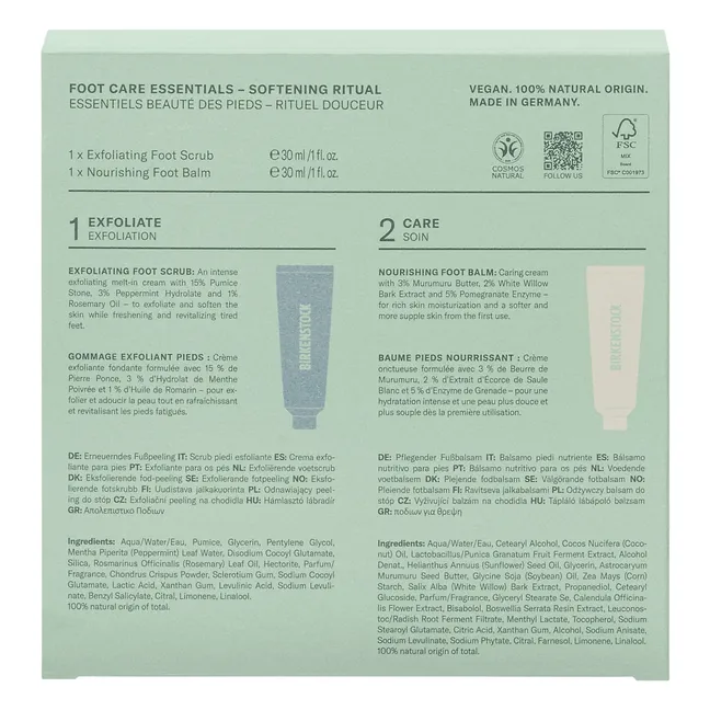 Essentiels beauté des pieds – rituel douceur