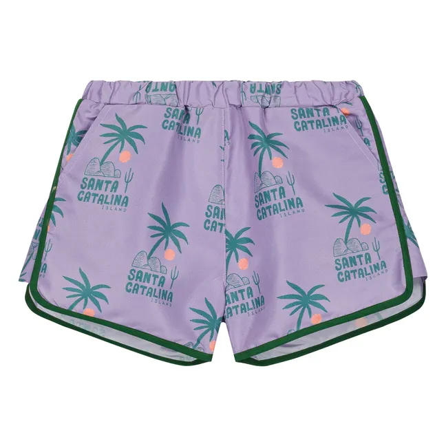 Carlo Palmiers swim shorts | Mauve