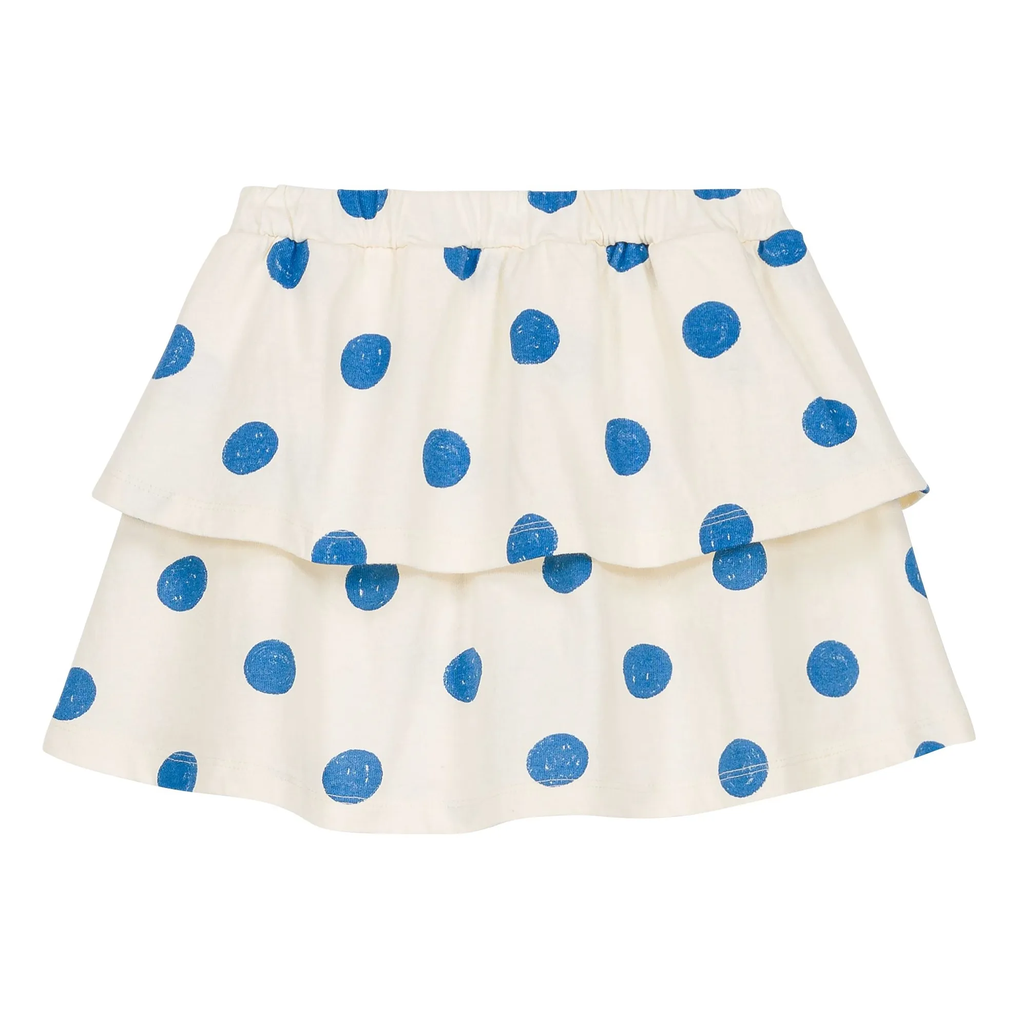 We Are Kids White Lila Skirt With Organic Cotton Dots