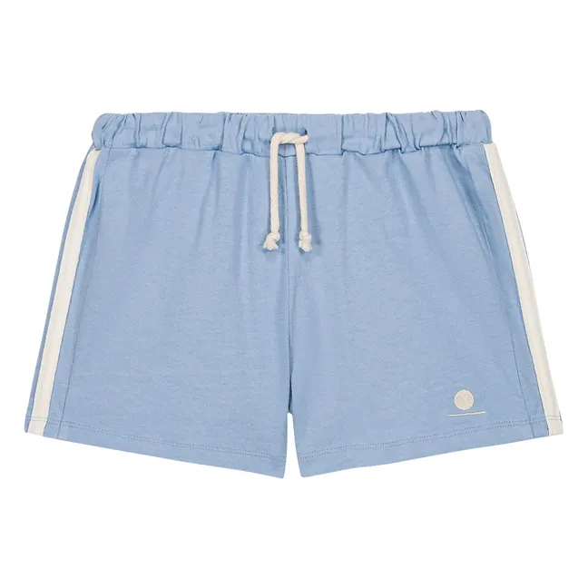 Marlow organic cotton shorts | Light Blue