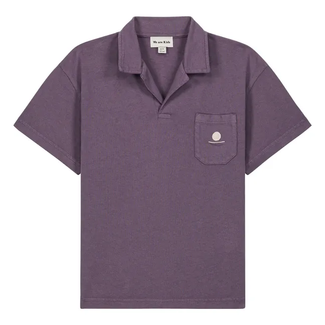 Ryan Polo Organic cotton | Purple