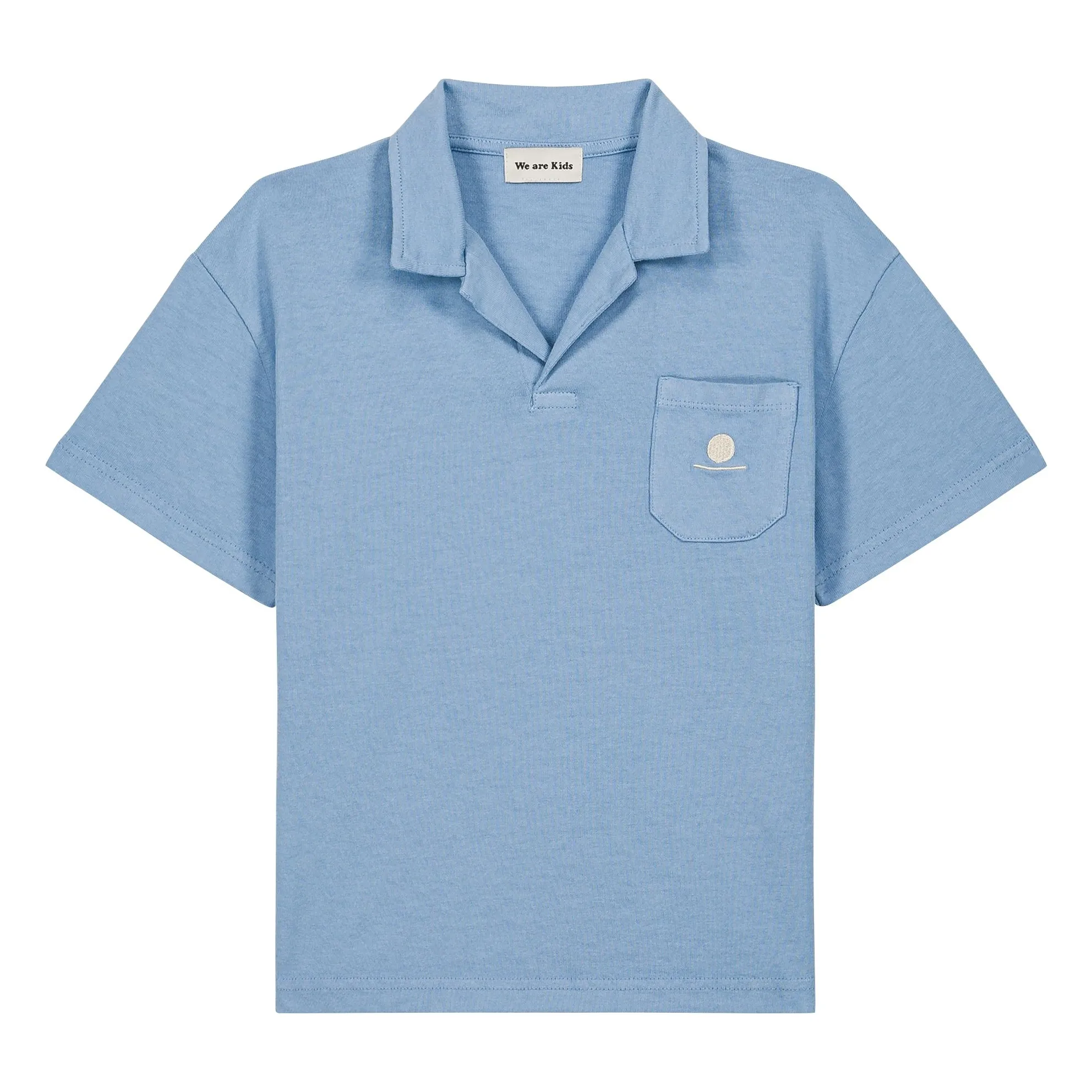 We Are Kids Light Blue Ryan Polo Organic Cotton