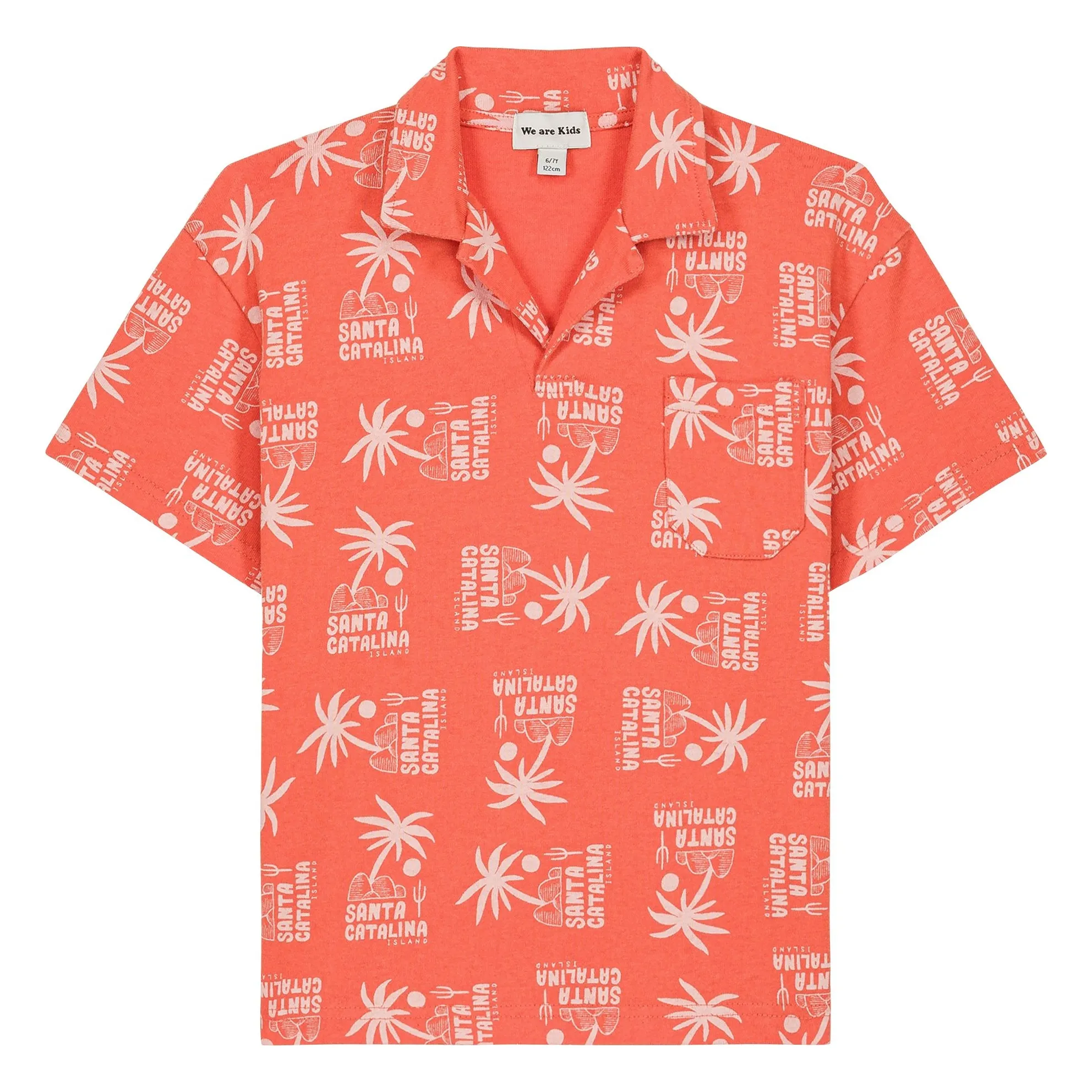 We Are Kids Orange Polo Ryan Palmiers Organic Cotton
