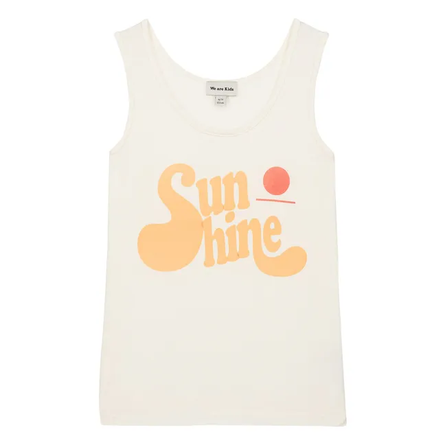 Camiseta de tirantes Marcel Sunshine Algodón orgánico | Crudo