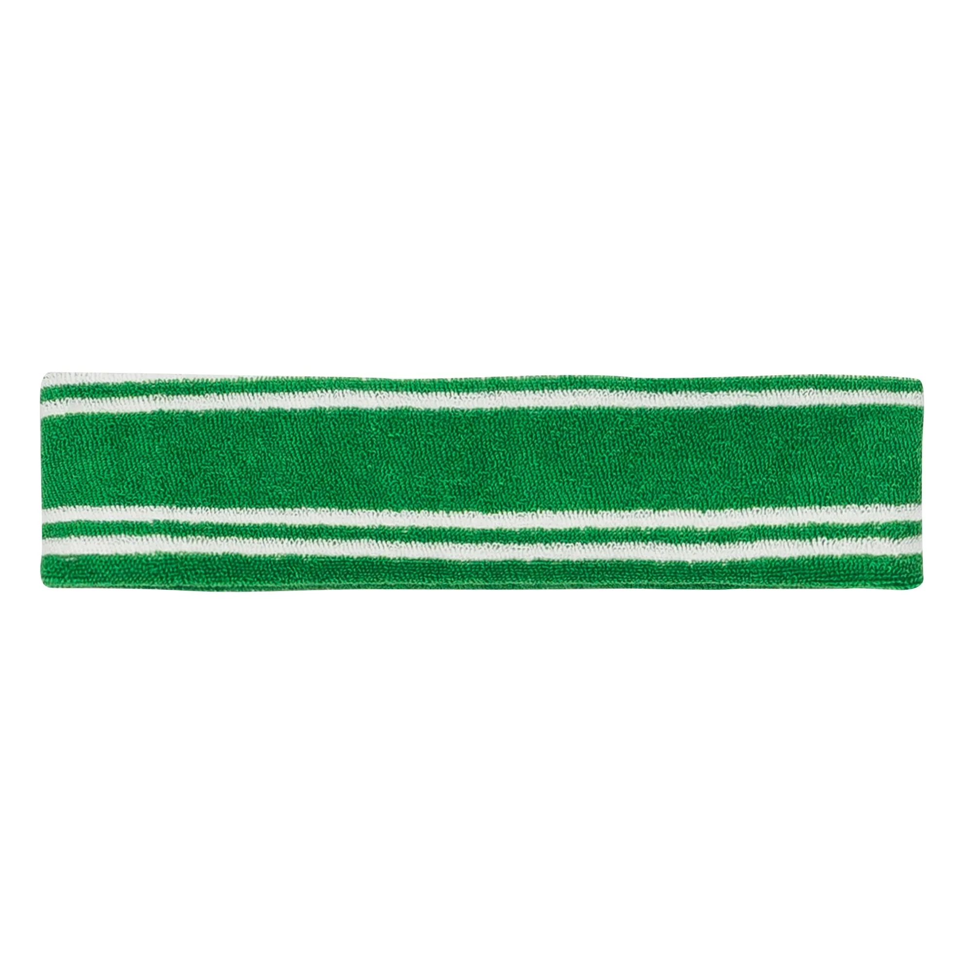 Bandeau Bjorn Rayé Eponge Coton Bio | Vert- Image produit n°0