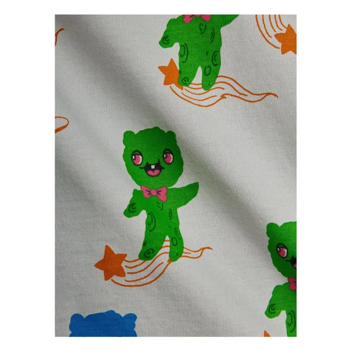 Camiseta Loose Aliens de algodón orgánico | Gris Claro- Imagen del producto n°2