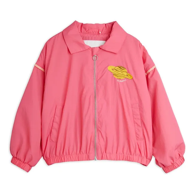 Bomber Planète Fibres Recyclées | Rose