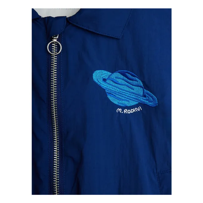 Bomber Planète Fibres Recyclées | Bleu