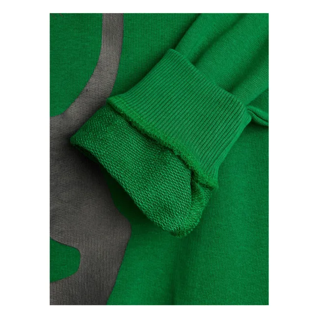 Sweat Panthère Coton Bio | Vert