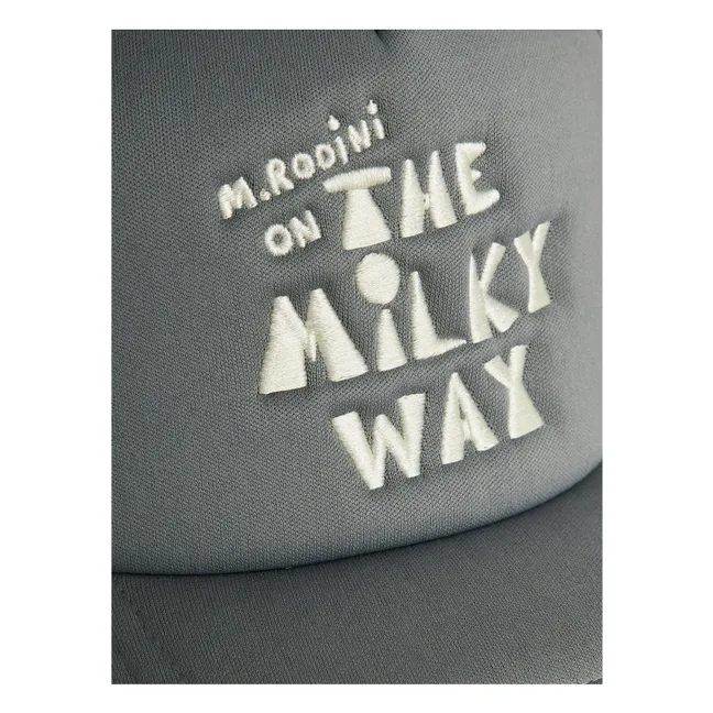 The Milky Way recycled fiber cap | Grey