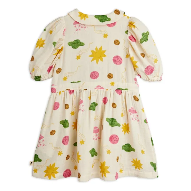 Robe Espace Gaze de Coton Bio | Ecru
