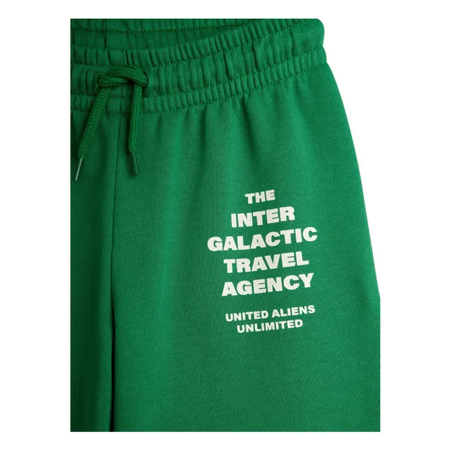 Jogger Travel Agency Coton Bio | Vert