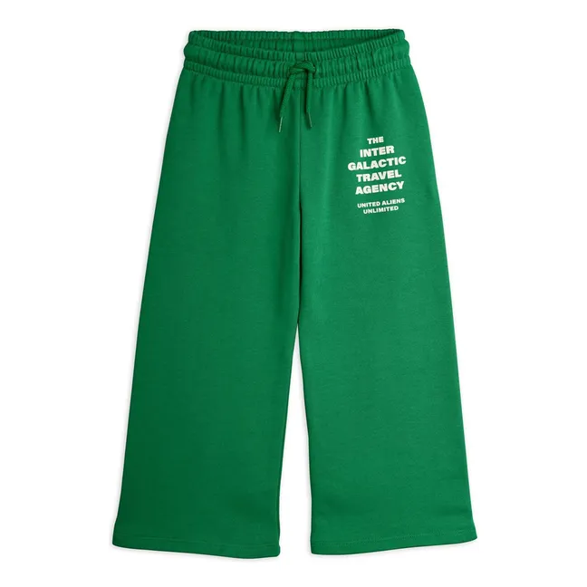 Jogger Travel Agency Coton Bio | Vert