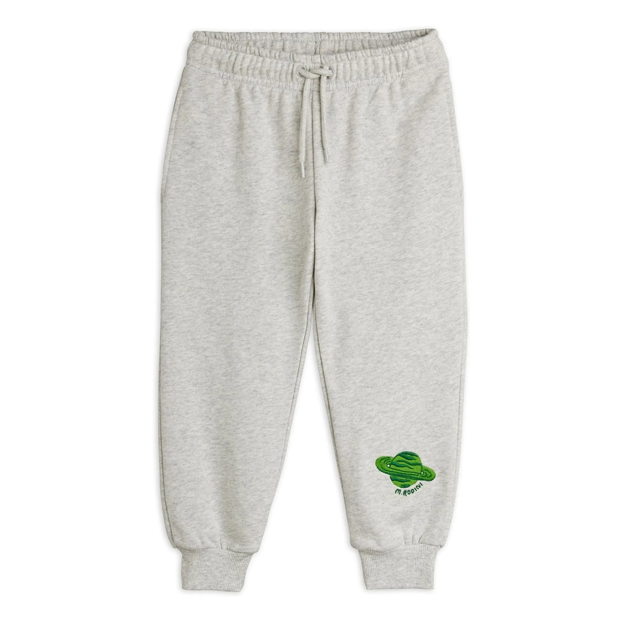 Mini Rodini Heather Grey Alien Organic Cotton Jogger