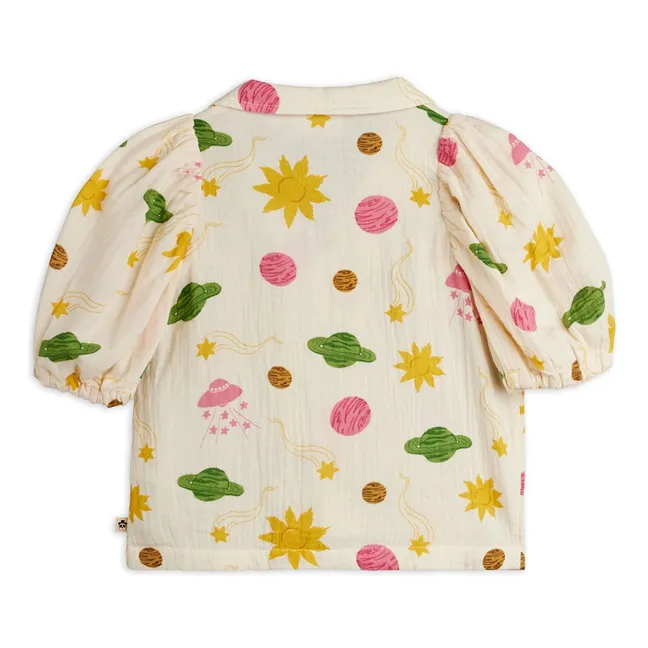 Blouse Espace Gaze de Coton Bio | Ecru