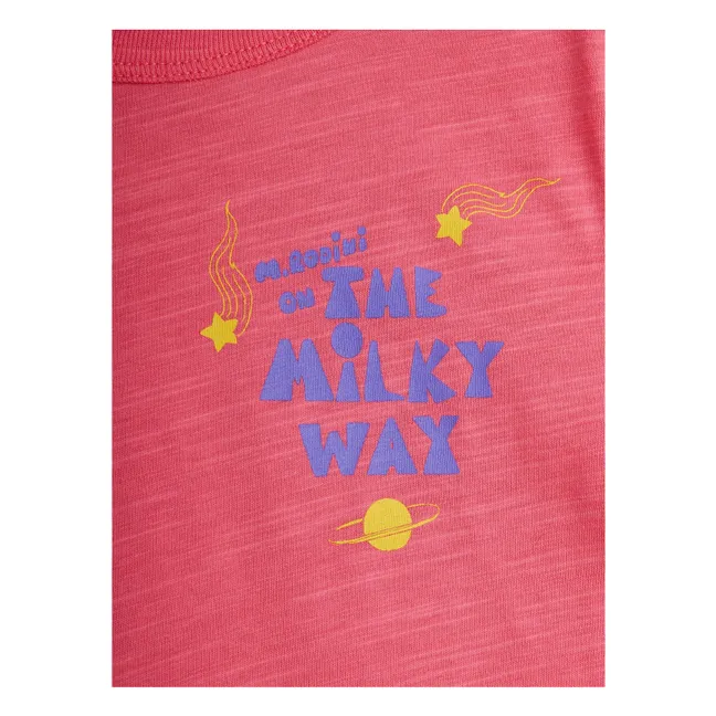 T-shirt The Milky Way Coton Bio | Rose