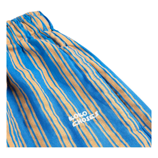 Striped Pants | Blue