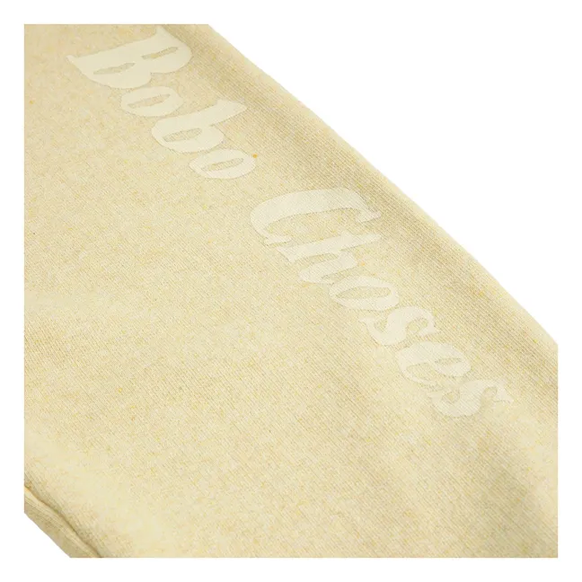 Jogger Bobo Coton Bio | Jaune