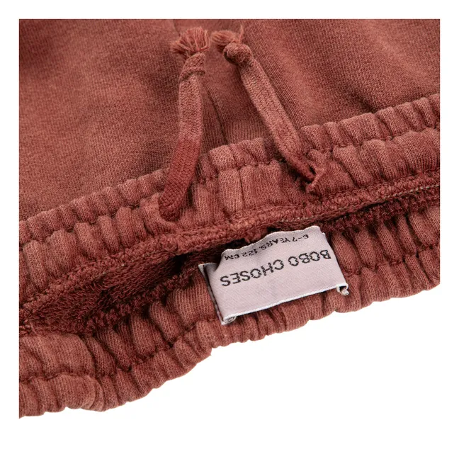 Jogger de algodón orgánico Bobo Choses | Marrón