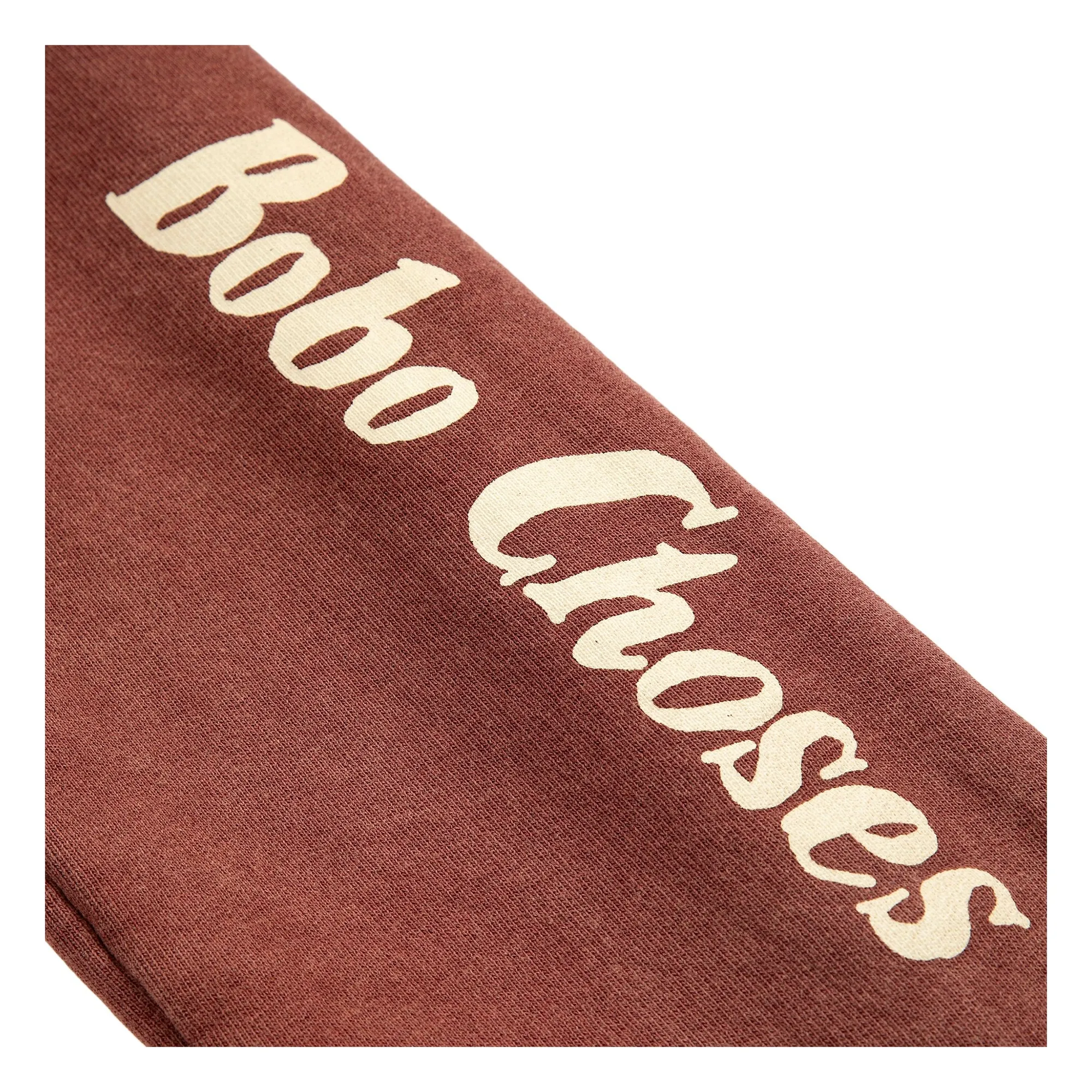 Jogger Bobo Choses Coton Bio | Marron- Image produit n°4