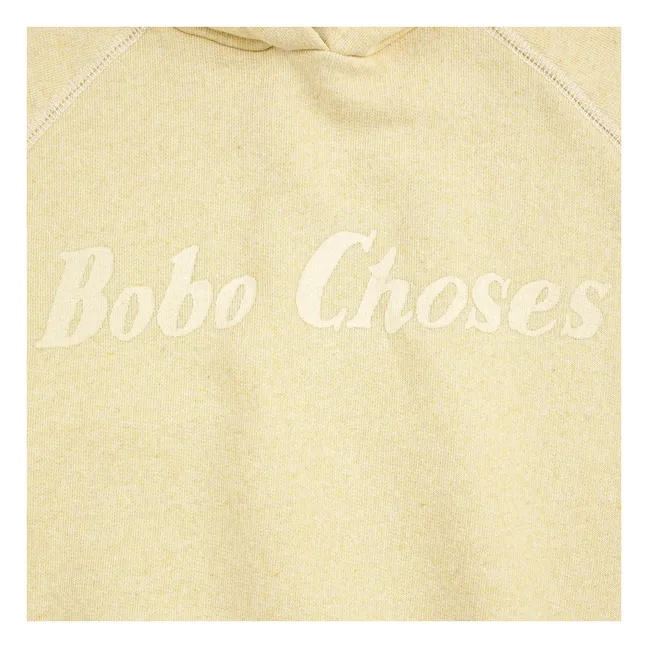 Sudadera sin mangas Bobo Choses Algodón orgánico | Amarillo