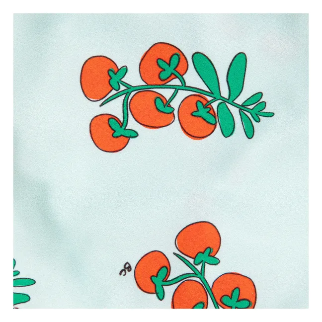 Culotte de Bain Tomates Fibres Recyclées | Bleu pâle