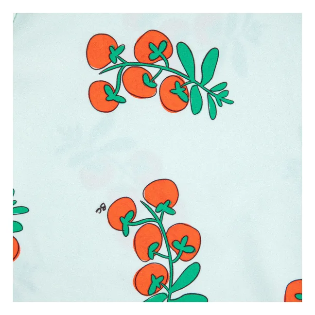 Anti-UV Bath T-Shirt Tomato Recycled Fibers | Light blue