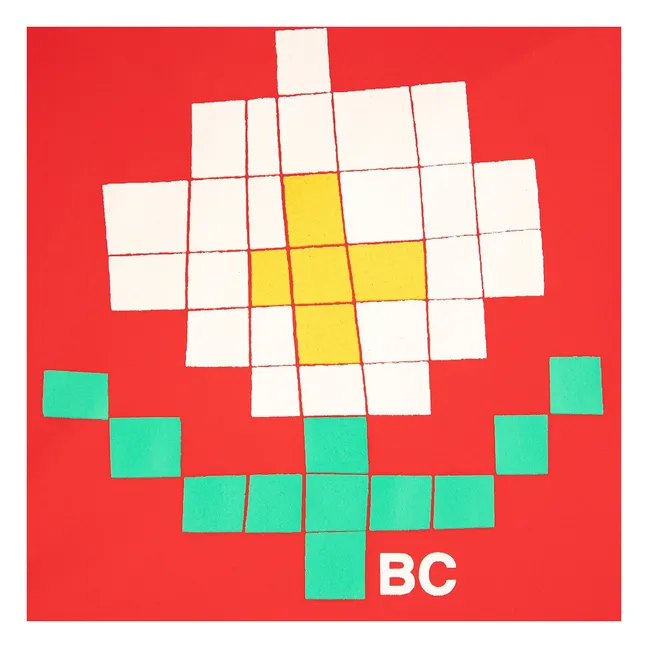 Costume da bagno in fibra riciclata Marguerite | Rosso