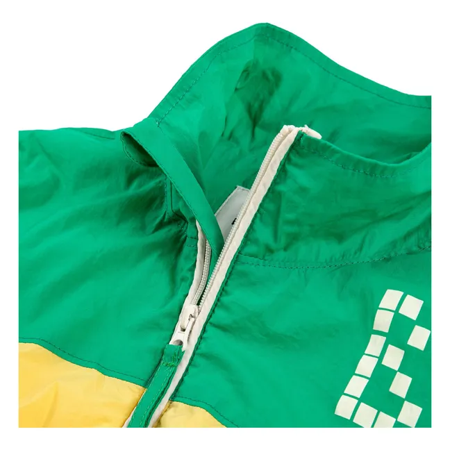 Veste Tracksuit BC Colorblock Fibres Recyclées | Jaune
