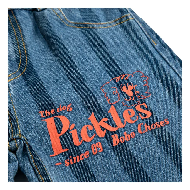 Jean Rayé Coton Bio | Bleu