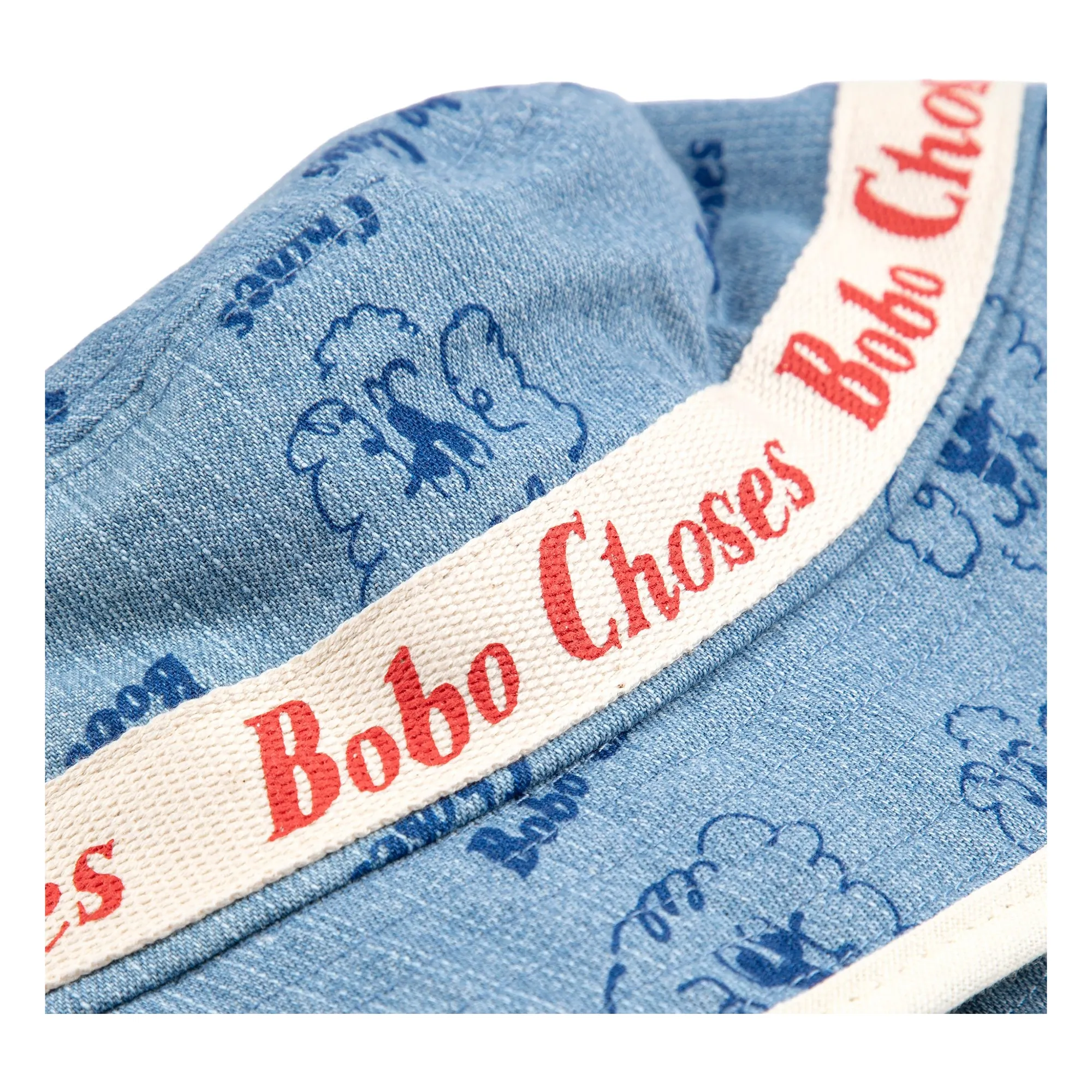 Chapeau Denim Chiens Fibres Recyclées | Bleu- Image produit n°3