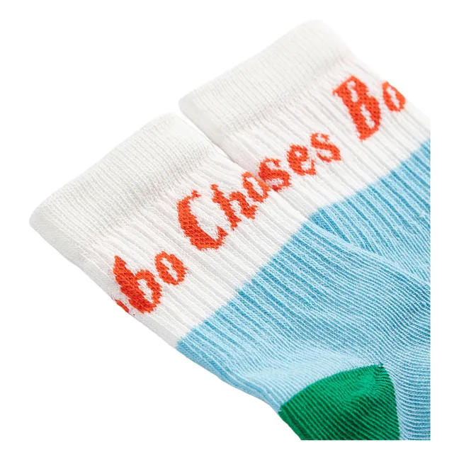 Calcetines de algodón ecológico Bobo Choses | Azul