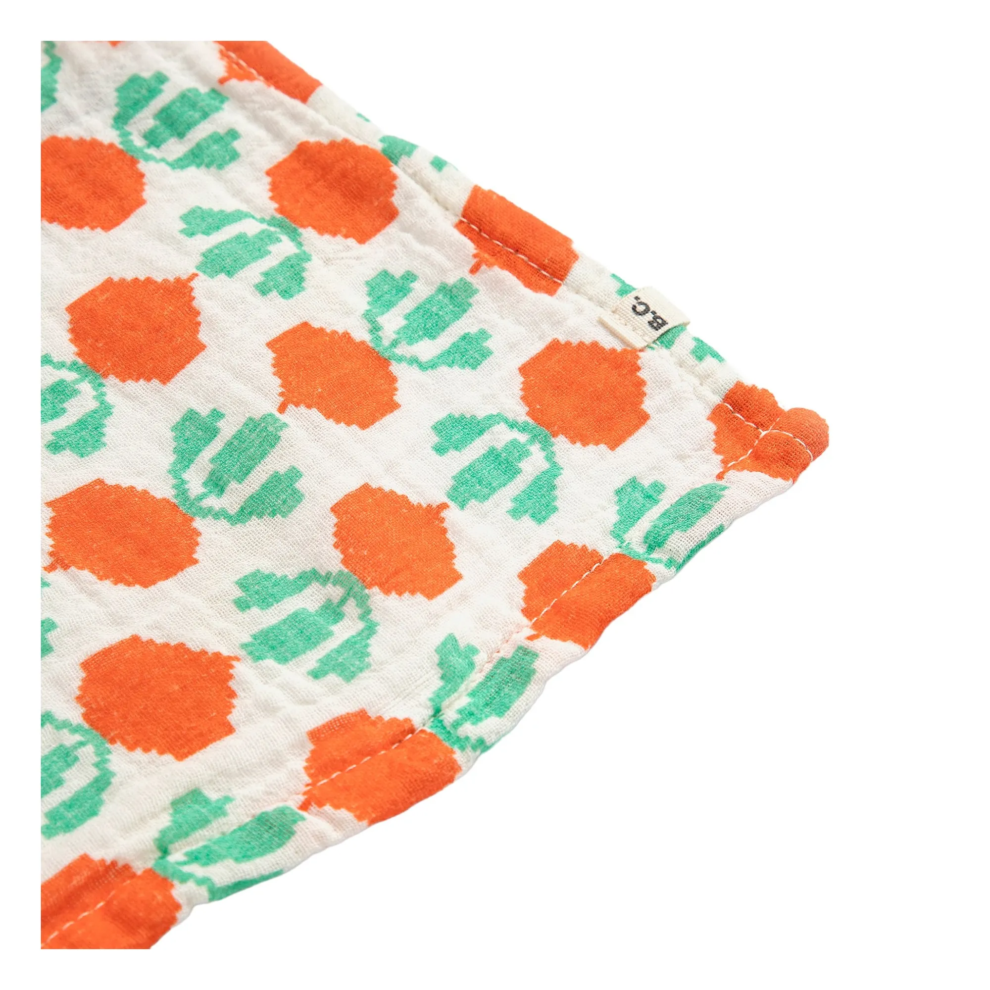 Lange Radis Gaze de Coton Bio | Blanc- Image produit n°2