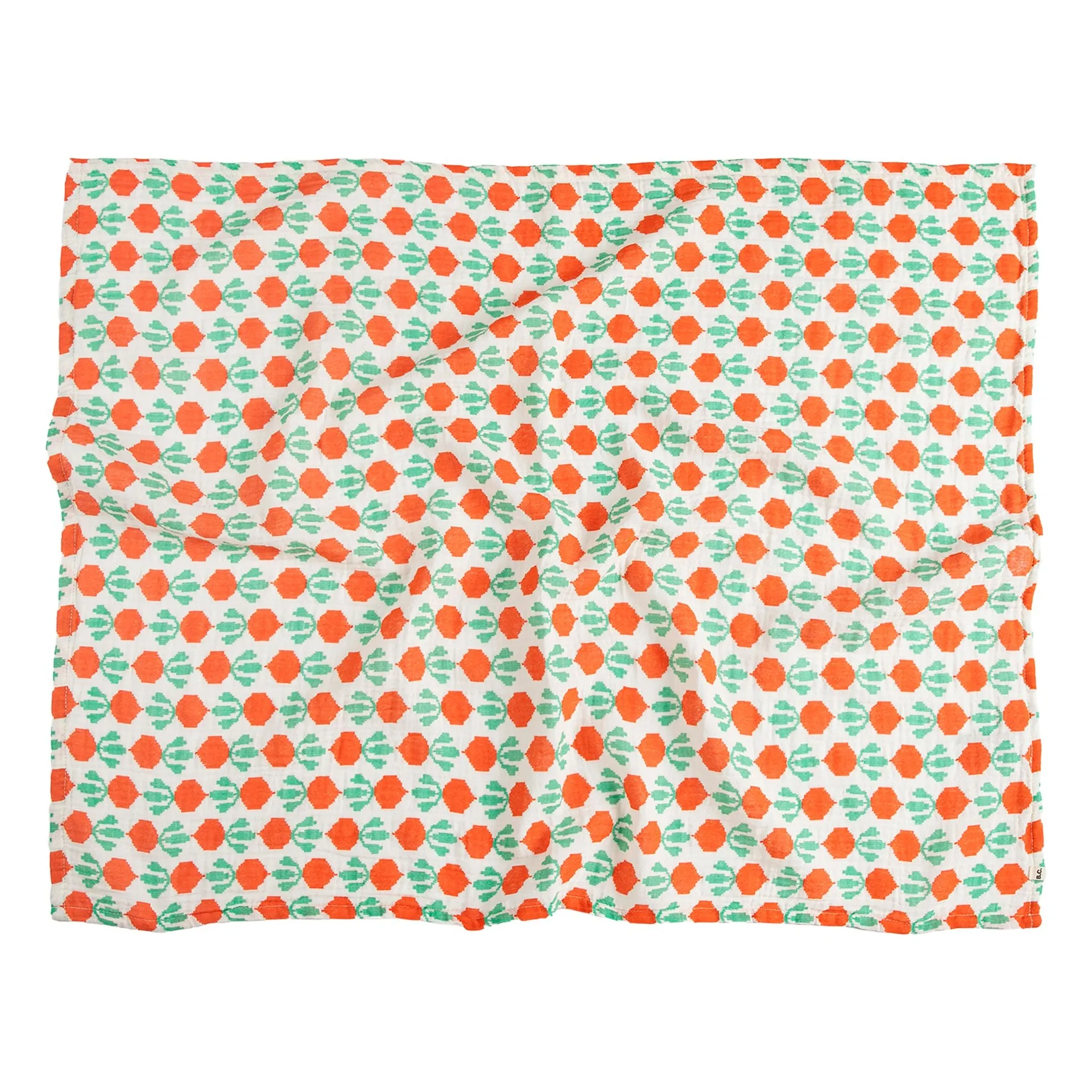 Lange Radis Gaze de Coton Bio | Blanc- Image produit n°0
