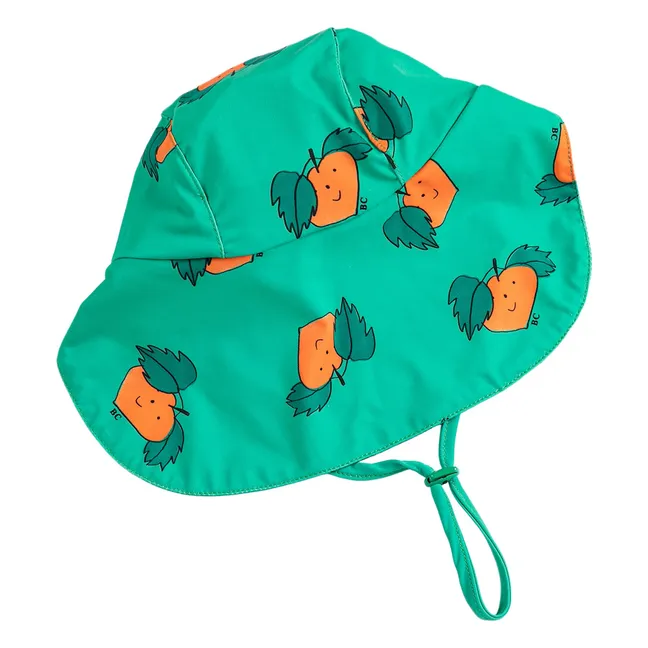 Chapeau de Bain Oranges Bébé | Vert