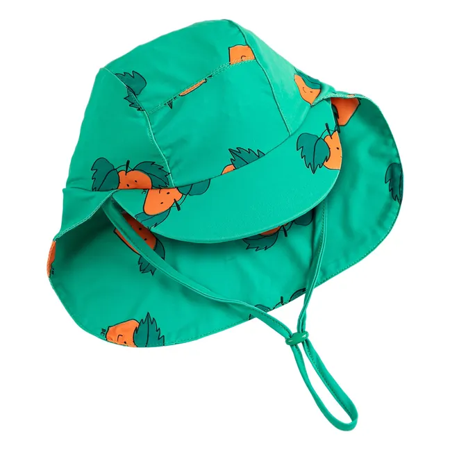 Chapeau de Bain Oranges Bébé | Vert