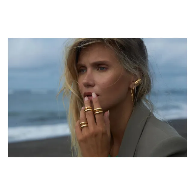 Riva-Ohrringe | Gold