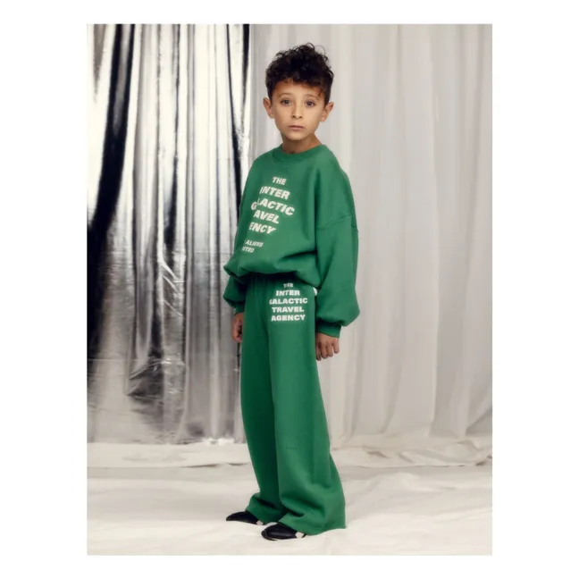 Sweat Travel Agency Coton Bio | Vert