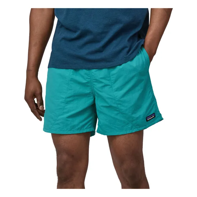 Baggy Shorts Recycled Fibres | Turquoise