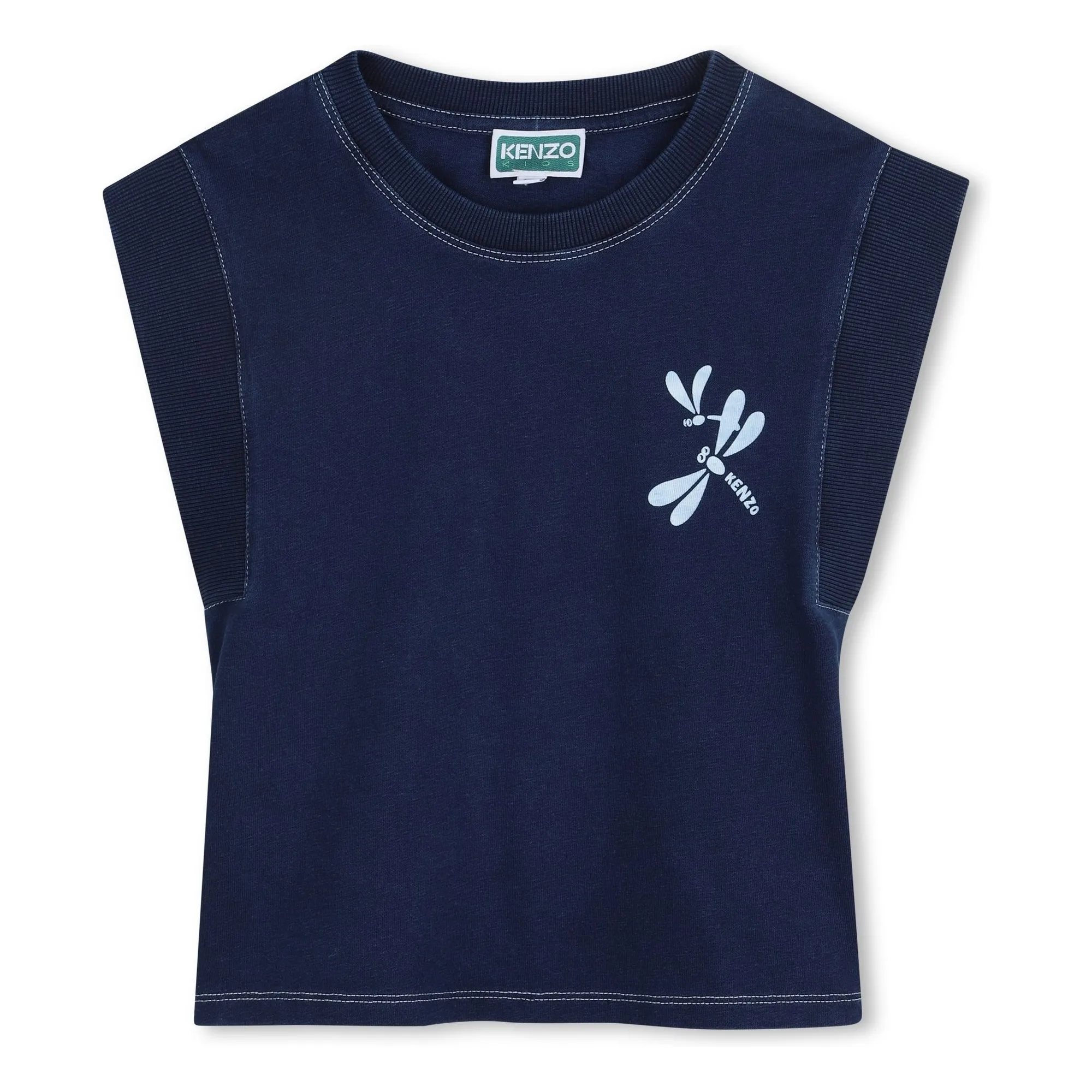 Top Kenzo Garden Libellule | Bleu foncé- Image produit n°0