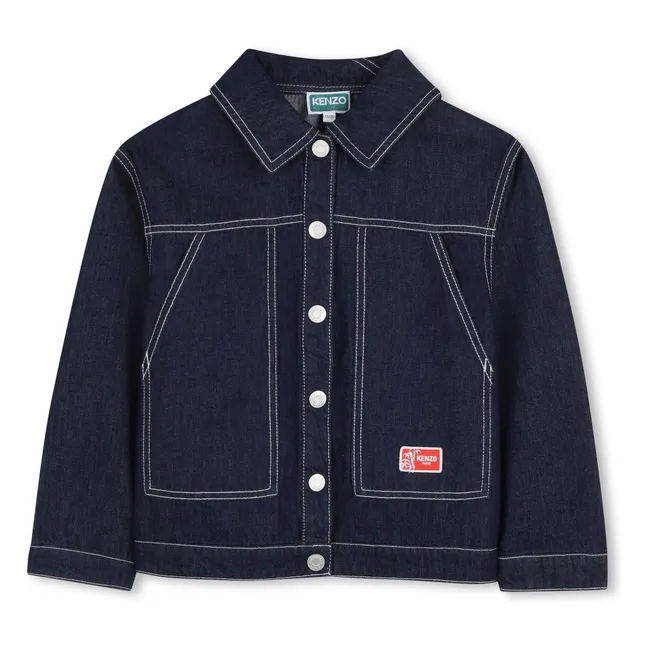 Chaqueta vaquera Kenzo Garden  | Azul oscuro