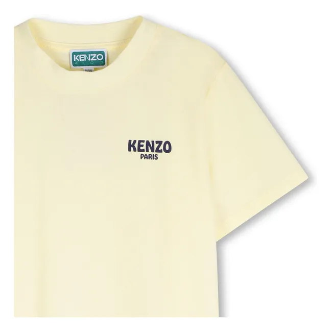Camiseta Kenzo Garden Paris | Amarillo palo