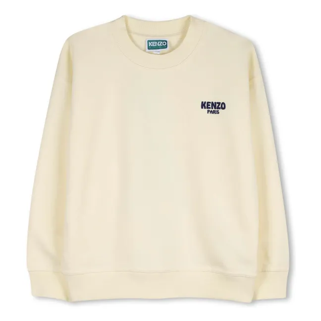 Molton Sweat Kenzo Garden Paris | Pale yellow