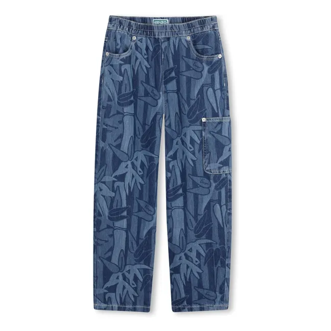 Jean Eden Jungle Bamboo | Bleu